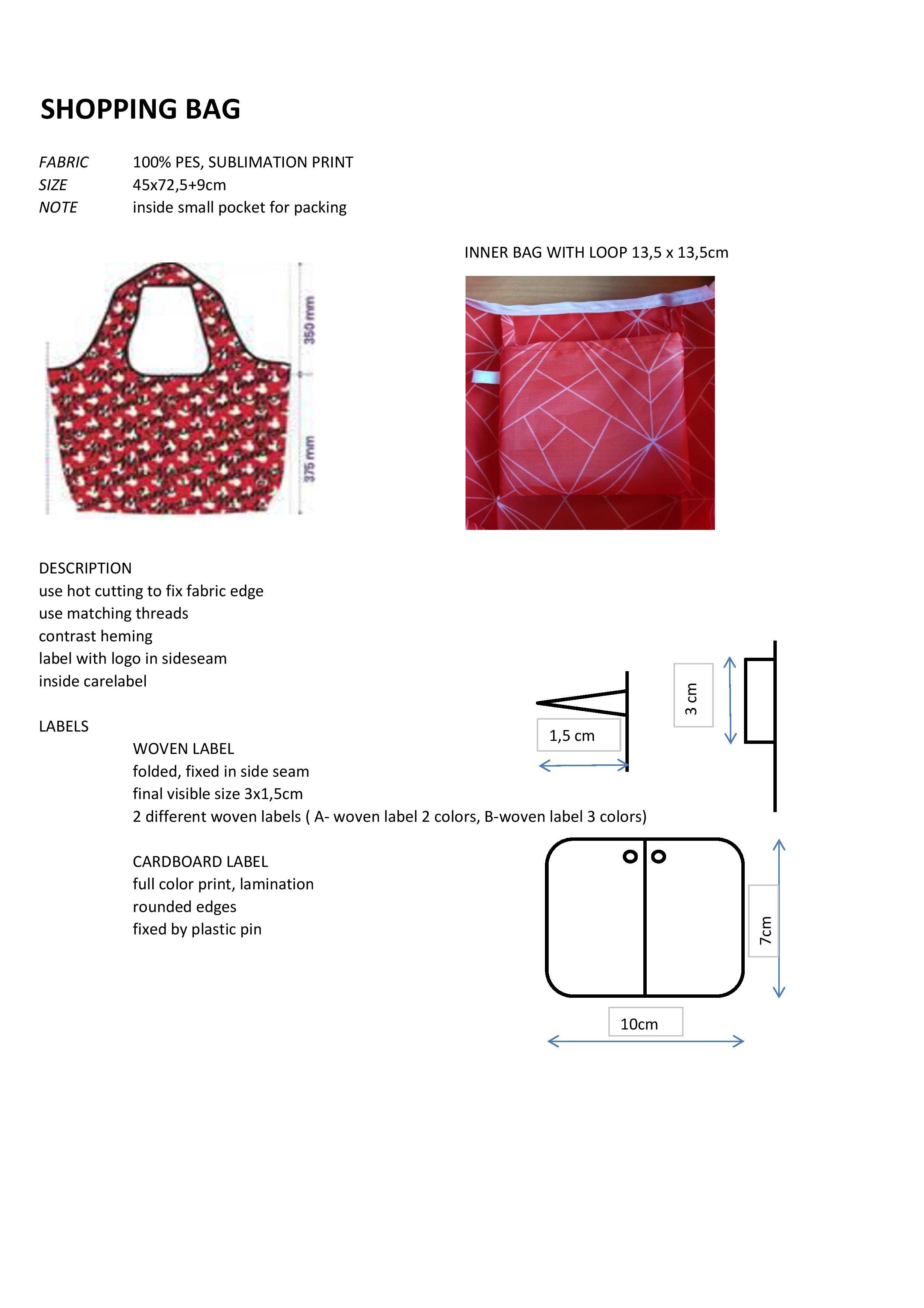 Sourcing Shopping Bags and Zipper Pockets